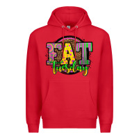 Red mardi gras fat tuesday Premium Hoodie - OliviaCreatesArt