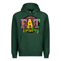 Sports Green mardi gras fat tuesday Premium Hoodie - OliviaCreatesArt