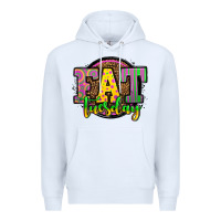 White mardi gras fat tuesday Premium Hoodie - OliviaCreatesArt