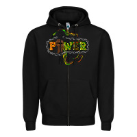 Black Power Black History Zipper Hoodie - HowdyJamesFarm