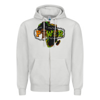 Dove Grey Power Black History Zipper Hoodie - HowdyJamesFarm