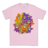 Bubblegum Pink halloween patch Classic Tee - BundleAndBundleShop