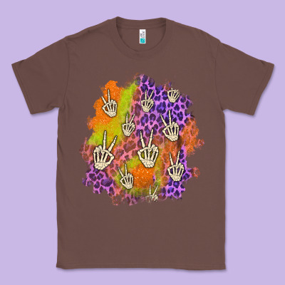 Halloween Patch Classic Tee Designed By Bundleandbundleshop