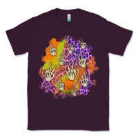 Plum halloween patch Classic Tee - BundleAndBundleShop