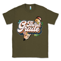 Army Green third grade Classic Tee - JahusDesignShop