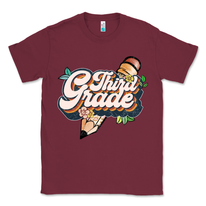 Third Grade Classic Tee by JahusDesignShop | Teevron