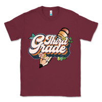Burgundy third grade Classic Tee - JahusDesignShop