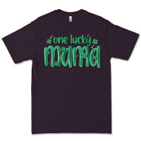Plum one lucky mama Premium Tee - MaliasSmallBusiness