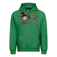 Emerald Candy Inspector Urban Hoodie - CowhideDigitalArt