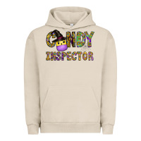 Pigment French Oak Candy Inspector Urban Hoodie - CowhideDigitalArt