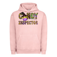 Pigment Salmon Candy Inspector Urban Hoodie - CowhideDigitalArt