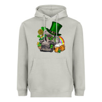 Moon Dust St Patrick's Day boho skull Heavyweight Hoodie - FaDigitalArtStudio