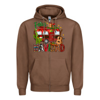 Chestnut Feliz Navidad Christmas Mexico Zipper Hoodie - HowdyJamesFarm