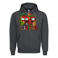 Smoke Feliz Navidad Christmas Mexico Zipper Hoodie - HowdyJamesFarm