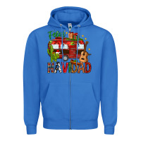 True Royal Feliz Navidad Christmas Mexico Zipper Hoodie - HowdyJamesFarm