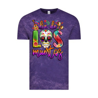 Cloud Purple dia de los muertos Vintage Tee - LillyAllenDesigns