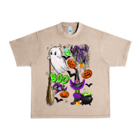 French Oak cute ghost Urban Heavy Tee - LillyAllenDesigns