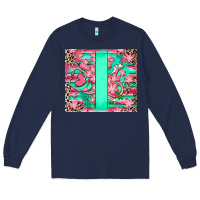 Navy custom name nurse Long Sleeve Tee - RanaPortraitStore