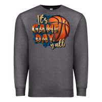 Charcoal Heather it's game day y'all basketball Premium Sweatshirt - FaDigitalArtStudio