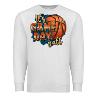 Oatmeal Heather it's game day y'all basketball Premium Sweatshirt - FaDigitalArtStudio