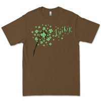 Cacao four leaf clover Premium Tee - MaliasSmallBusiness