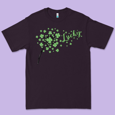 Four Leaf Clover Premium Tee Designed By Maliassmallbusiness