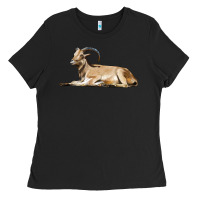 Black Spanish Goat Ladies Tee - LillyAllenDesigns