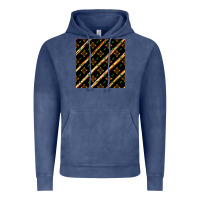Vintage Denim african floral seamless pattern Vintage Hoodie - BundleAndBundleShop