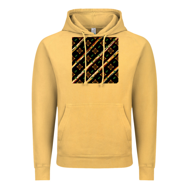 African Floral Seamless Pattern Vintage Hoodie by BundleAndBundleShop | Teevron