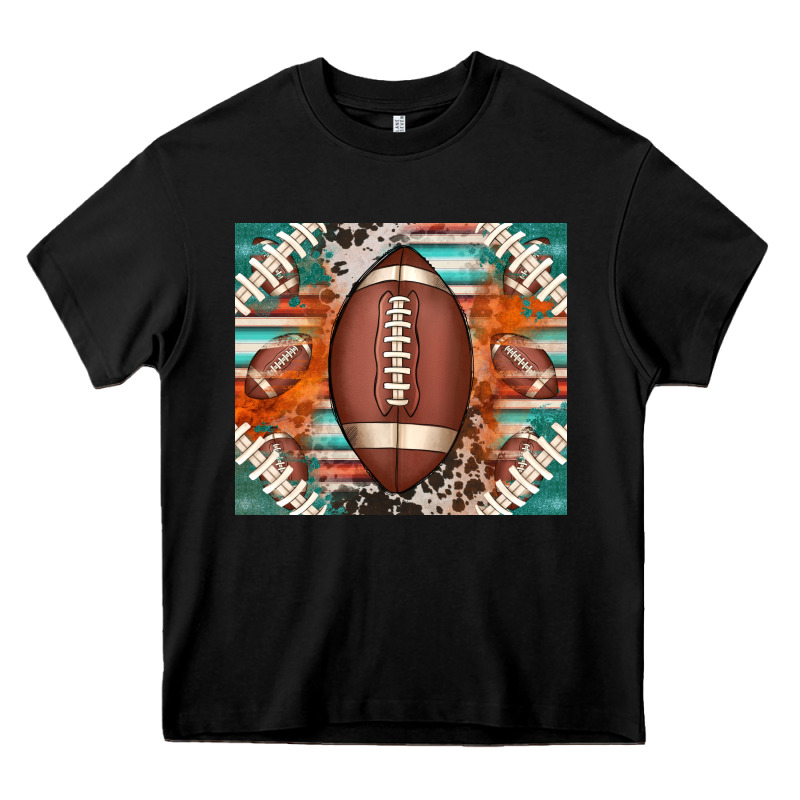 American Football Serape Glittertumbler Heavy Core Tee by Jasminsmagicworld | Teevron