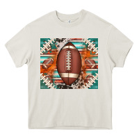 Cream american football serape glittertumbler Heavy Core Tee - Jasminsmagicworld