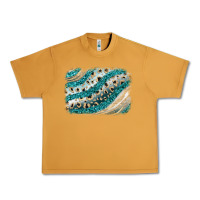 Peanut Butter turquoise glitter background Urban Heavy Tee - JahusDesignShop