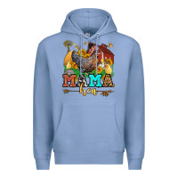 Colony Blue mama hen western olivia Premium Hoodie - OliviaCreatesArt