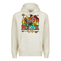 Oatmeal Heather mama hen western olivia Premium Hoodie - OliviaCreatesArt