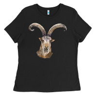 Black spanish goat face Ladies Tee - LillyAllenDesigns