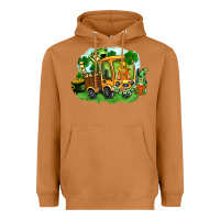 Meerkat truck saint patrick's day Heavyweight Hoodie - FaDigitalArtStudio