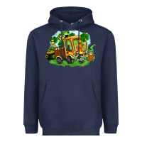 Navy truck saint patrick's day Heavyweight Hoodie - FaDigitalArtStudio