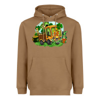 Toasted Coconut truck saint patrick's day Heavyweight Hoodie - FaDigitalArtStudio