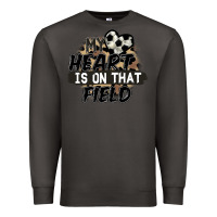 Smoke my heart is on that field soccer Premium Sweatshirt - FaDigitalArtStudio
