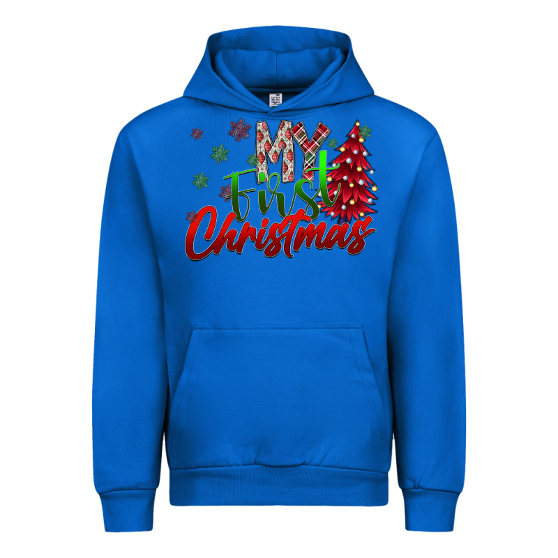 My First Christmas Urban Hoodie by SublimationCraftShop | Teevron