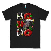 Black Christmas ho ho ho black angus Classic Tee - LillyAllenDesigns