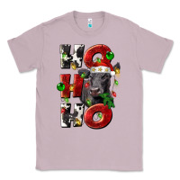 Christmas Ho Ho Ho Black Angus Classic Tee | Teevron