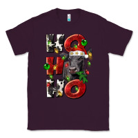 Plum Christmas ho ho ho black angus Classic Tee - LillyAllenDesigns