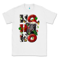 White Christmas ho ho ho black angus Classic Tee - LillyAllenDesigns