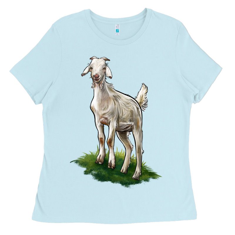 Kiko Goat Ladies Tee by LillyAllenDesigns | Teevron