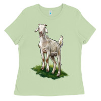 Matcha Kiko Goat Ladies Tee - LillyAllenDesigns