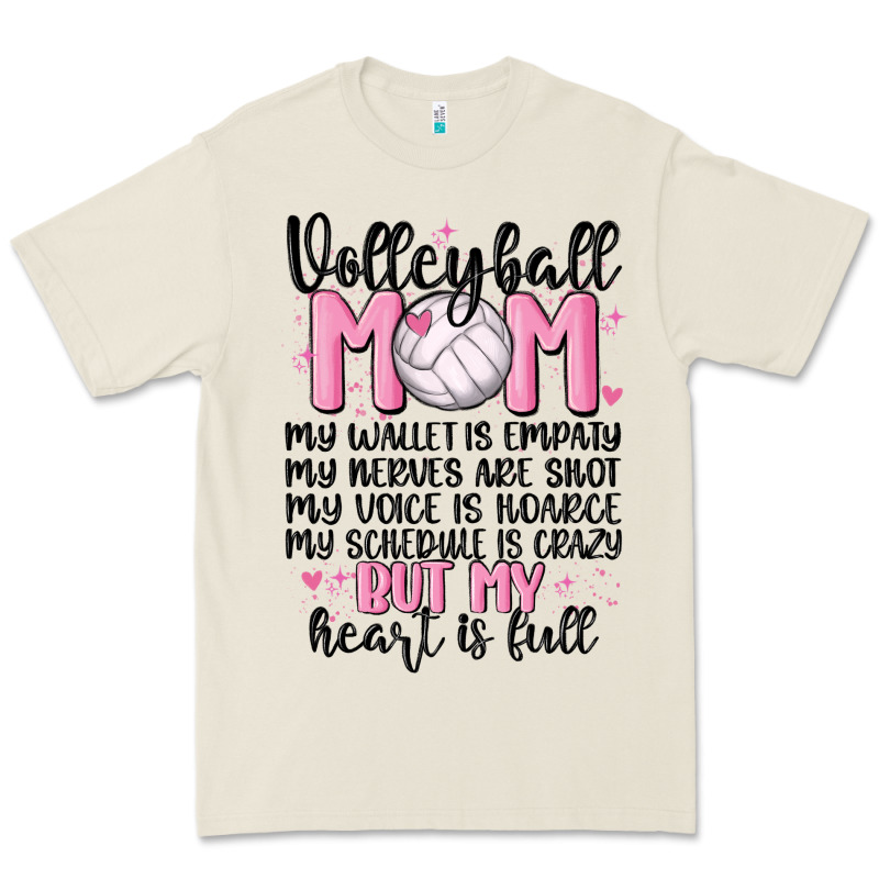 Volleyball Mom Premium Tee by MaliasSmallBusiness | Teevron