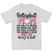 Dove Grey volleyball mom Premium Tee - MaliasSmallBusiness