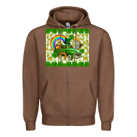 Chestnut St. Patrick's truck Zipper Hoodie - CowGirlArtShop