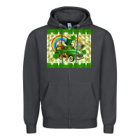 Smoke St. Patrick's truck Zipper Hoodie - CowGirlArtShop